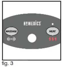 BKL-110-2 Lumbar Back Massager - Instructions for Use fig 3