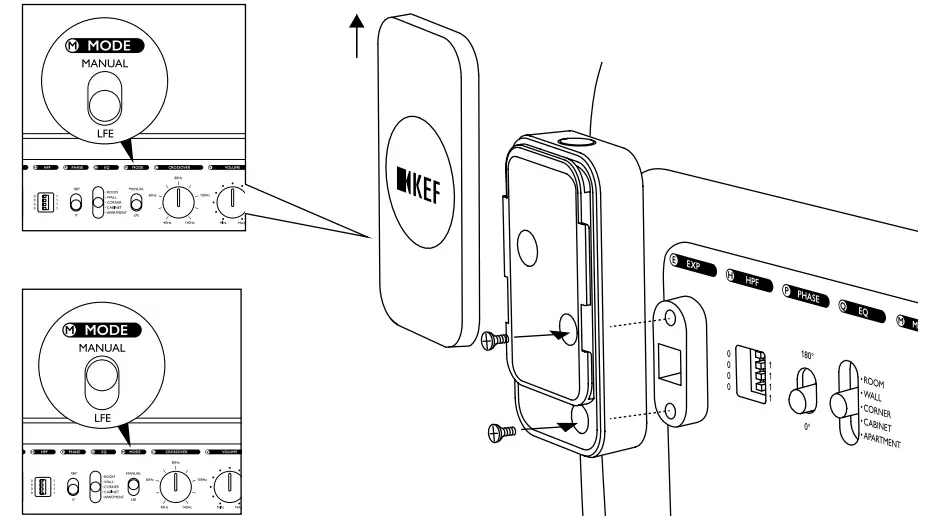 KEF KC62 Uni-Core Force Cancelling Subwoofer - figure 13