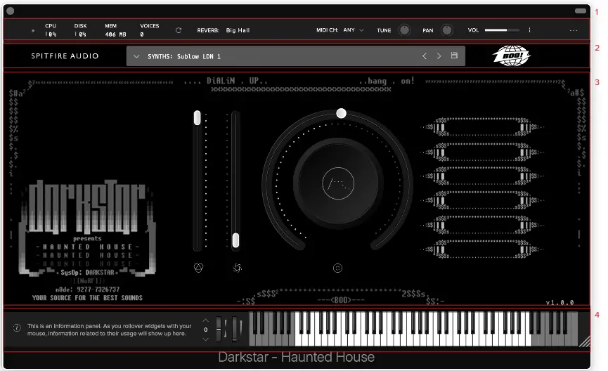 SPITFIRE AUDIO DARKSTAR Haunted House - HAVE A LOOK AROUND