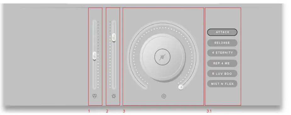 SPITFIRE AUDIO DARKSTAR Haunted House - MAIN CONTROLS