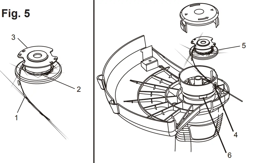 greenworks 21242 40V Lithium-Ion Cordless String Trimmer - fig45