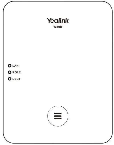 Yealink W80b Dect Ip Multi-cell Base Station User Guide