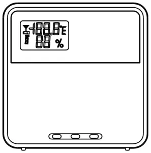 EXPLORE ST1005H Wireless Temperature & Humidity Sensor with LCD Display