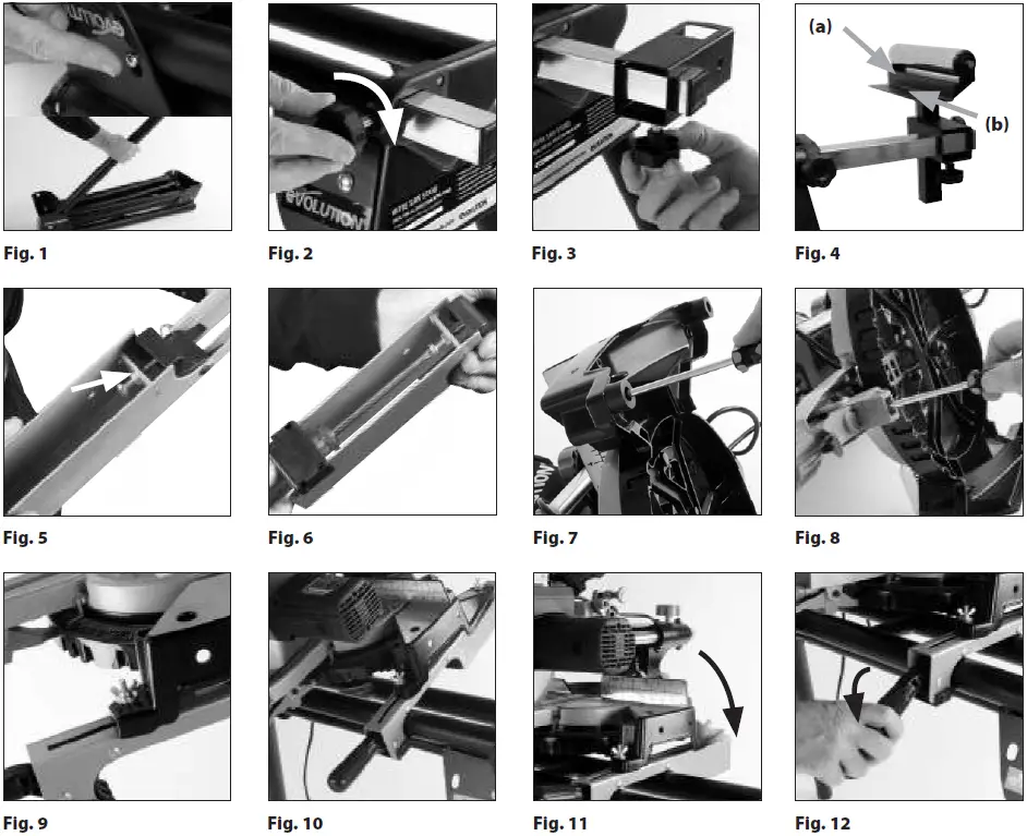 evolution 005-0001 Mitre Saw Stand figers