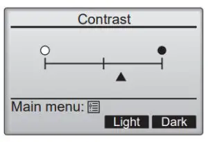 MITSUBISHI Lossnay Remote Controller PZ-62DR-E - Display