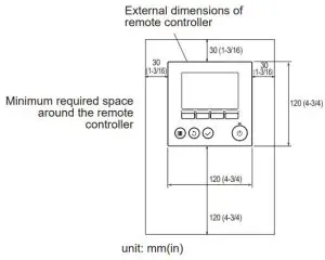 MITSUBISHI Lossnay Remote Controller PZ-62DR-E - controller
