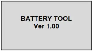 SP tools SP61060 Battery Analyser - Tester automatically starts