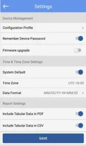 TZONE TZ BT04 Logging Recording Measuring Temperature Sensor - System