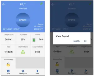 TZONE TZ BT04 Logging Recording Measuring Temperature Sensor - connection