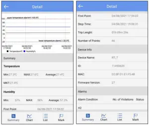 TZONE TZ BT04 Logging Recording Measuring Temperature Sensor - connection1