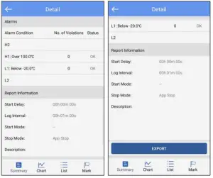 TZONE TZ BT04 Logging Recording Measuring Temperature Sensor - connection3