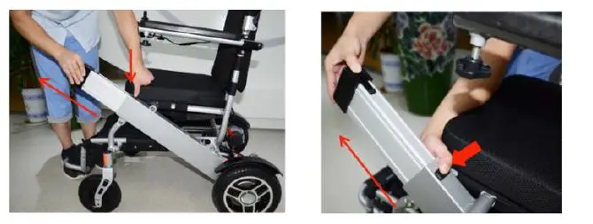 EZee Life CH4053 Fold Elite Electric Wheelchair fig15