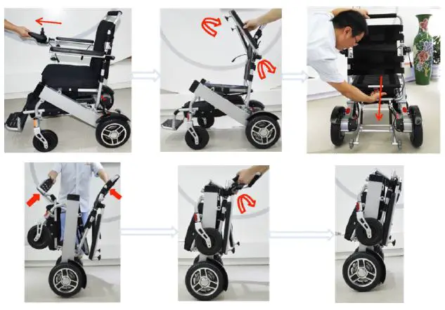 EZee Life CH4053 Fold Elite Electric Wheelchair fig16