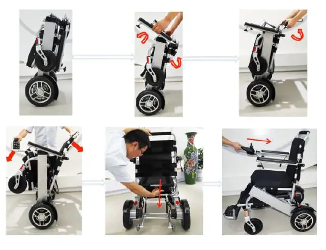 EZee Life CH4053 Fold Elite Electric Wheelchair fig17