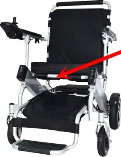 EZee Life CH4053 Fold Elite Electric Wheelchair fig4