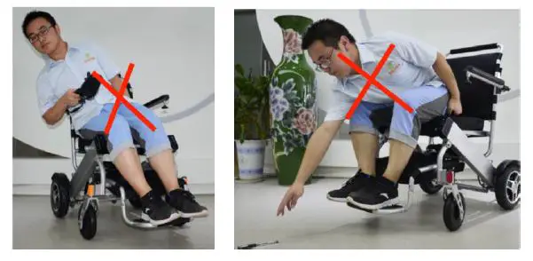 EZee Life CH4053 Fold Elite Electric Wheelchair fig9