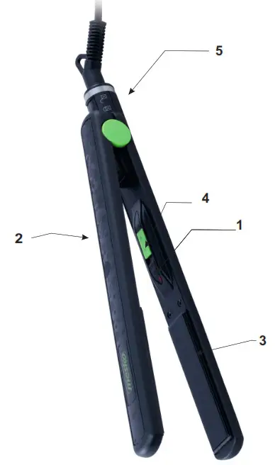 ADLER MS 2311 Hair straightener- Overview