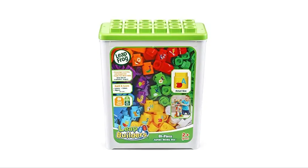 Leap Frog 80-608900 81-piece Jumbo Blocks Box User Guide