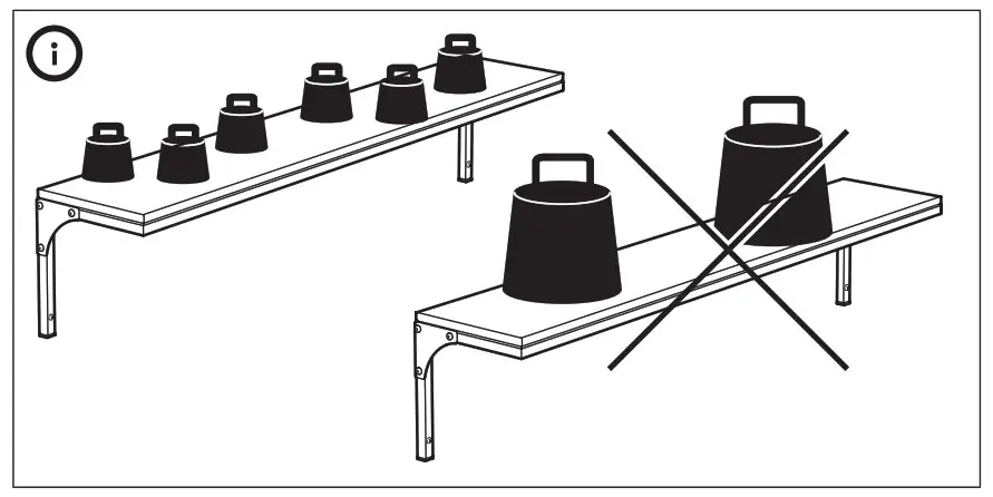 IKEA 80421247 FJÄLLBO Wall Shelf - Product Overveiw 1