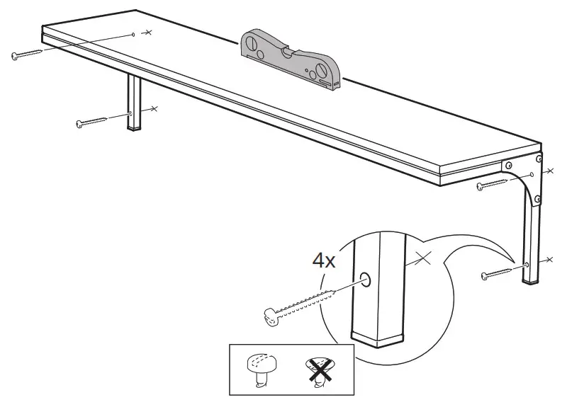 IKEA 80421247 FJÄLLBO Wall Shelf - Product Overveiw 12
