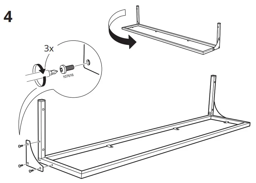 IKEA 80421247 FJÄLLBO Wall Shelf - Product Overveiw 7