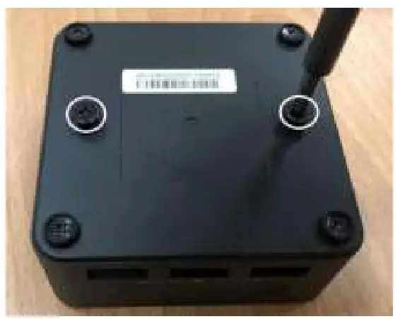 ECS Rockchip RK3288 Liva Q1A Mini PC - Security Key holeSecurity Key hole