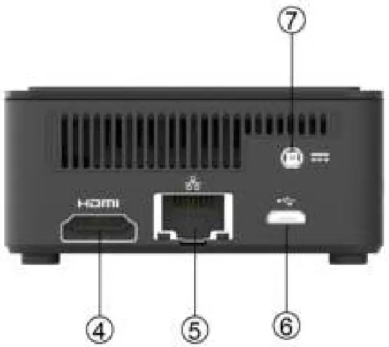 ECS Rockchip RK3288 Liva Q1A Mini PC -display device