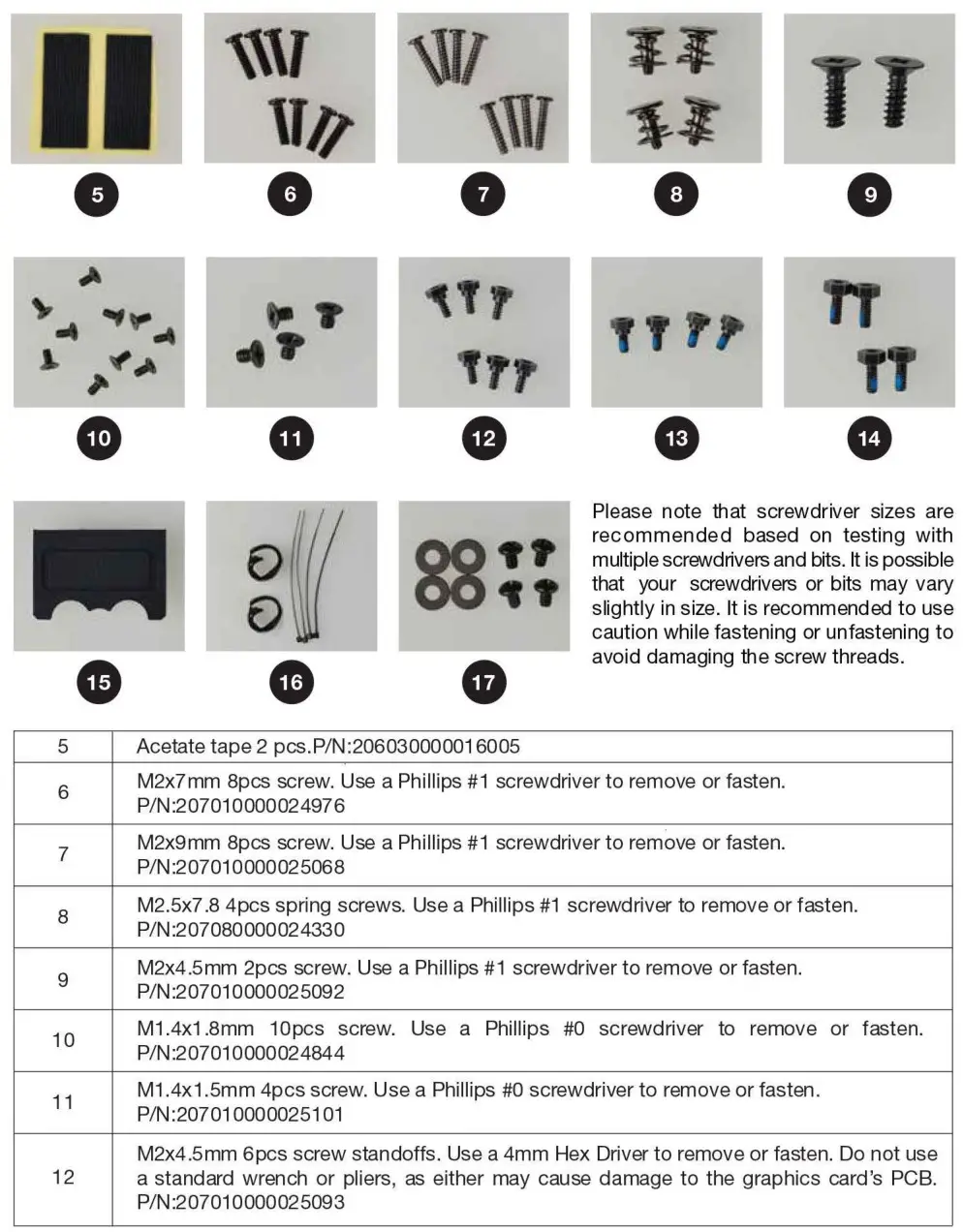 Nvidia EVGA GeForce GTX 1080 Ti - Part Included Accessories 2