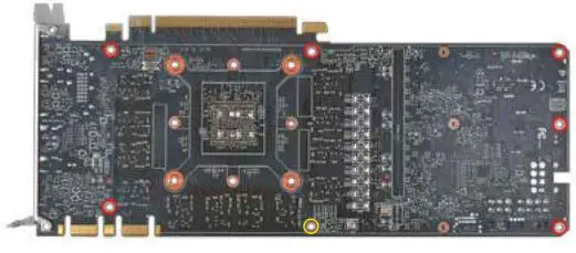 Nvidia EVGA GeForce GTX 1080 Ti - Reinstall the backplate and finish 1