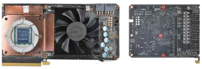 Nvidia EVGA GeForce GTX 1080 Ti - Remove protective tape on the bottom of the heatsink