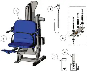 Aqua Creek F PPXRD R 04 Ambassador Reverse Pool Lift - Ambassador Components