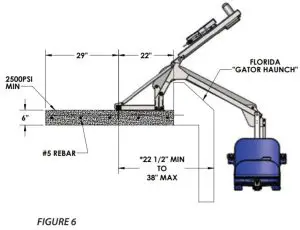 Aqua Creek F PPXRD R 04 Ambassador Reverse Pool Lift - Anchor Installation 7