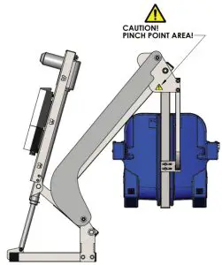 Aqua Creek F PPXRD R 04 Ambassador Reverse Pool Lift - Pinch Point Locations
