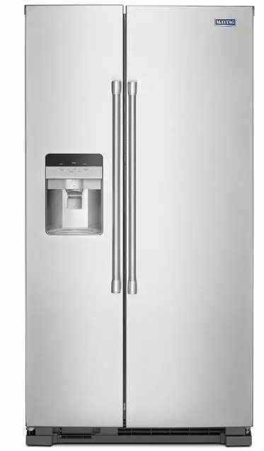 MAYTAG MSS25C4MGZ Side-by-Side Refrigerator with Ice and Water Dispenser