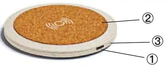 Quest 4TWCP02 4 Terra Wireless Phone Charger - Fig