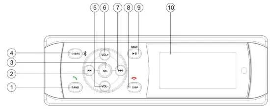axis AT1902BT 12V Watertight Multimedia Player - figure 3