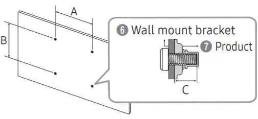 SAMSUNG QM32R A 32 Inch FHD Signage TV Display - Mount Kit
