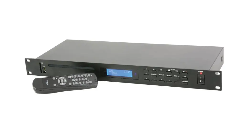 Adastra Ad-400 Cd Player With Usb-sd And Fm Tuner User Manual