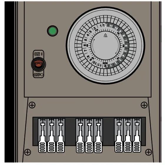 VTR-100SL-SS-R1 Low Voltage Transformer- timer on