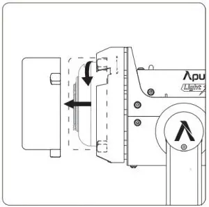 Attaching/detaching the protection cover