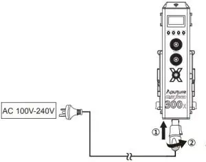 Powering up the controller