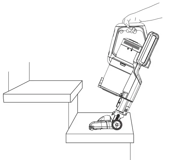 eureka NEC180 Series Cordless Stick Vacuum Cleaner- hand vacuum