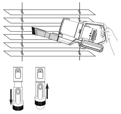 eureka NEC180 Series Cordless Stick Vacuum Cleaner- upholstery tool