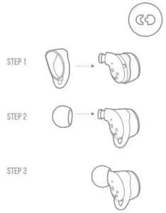 ATTACH ear tips and ENHANCERS 