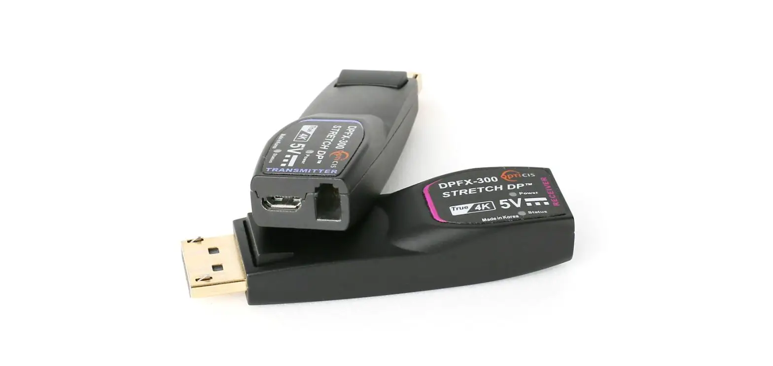 Opticis Dpfx-300-tr Displayport 1.2 Detachable Extender User Manual