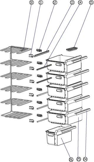 UNIQUE UGP-175L - PARTS 3