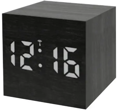 BRESSER 8020403 000000 MyTime WAC RC Alarm Clock