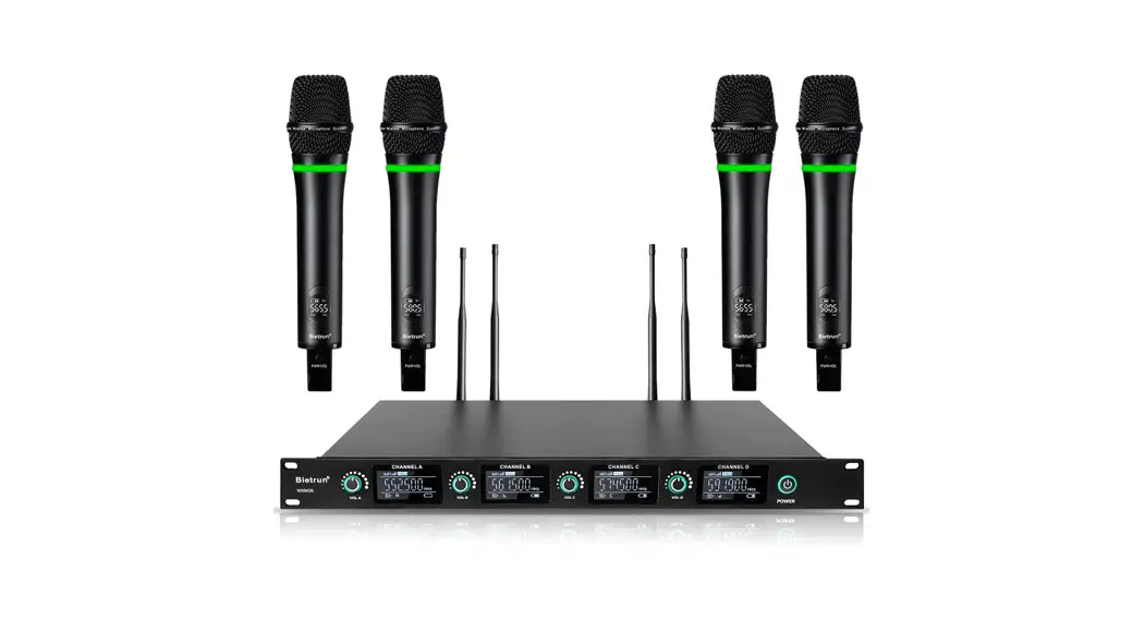Bietrun Wxm26 Uhf Professional 4-channels Rechargeable Wireless Microphone System User Manual Bietrun Wxm26 Uhf Professional 4-channels Rechargeable Wireless Microphone System User Manual