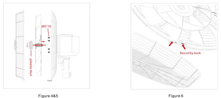 RF Electric Fans - Fig. 4, 5, 6