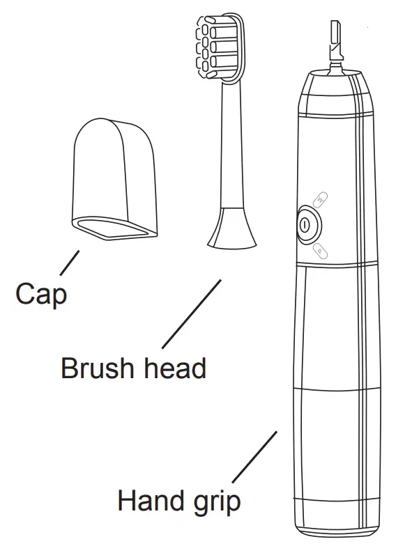 S E Y S S O SPST10 Planet Mercurx Sonic Toothbrush - Toothbrush design